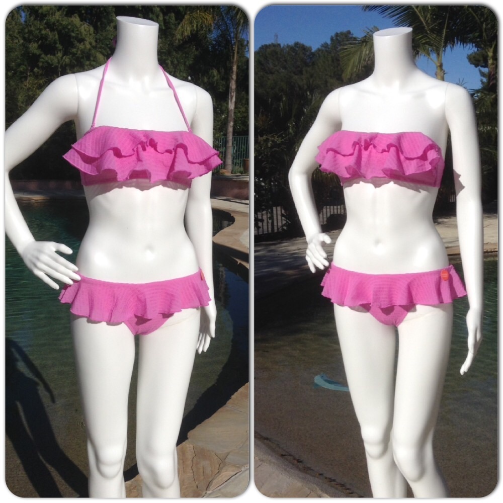 Flirty Lavender Bandeau Bikini Top - Picture 4 of 8
