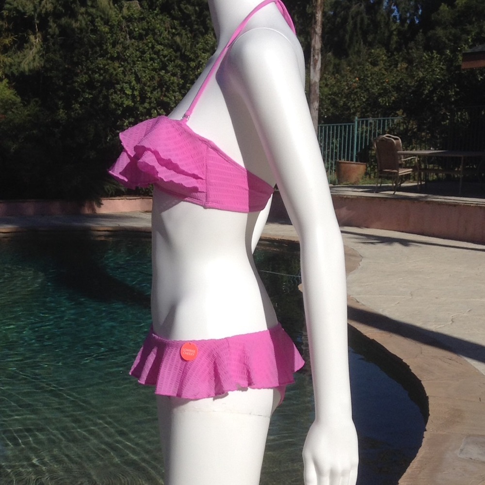 Flirty Lavender Bandeau Bikini Top - Picture 7 of 8
