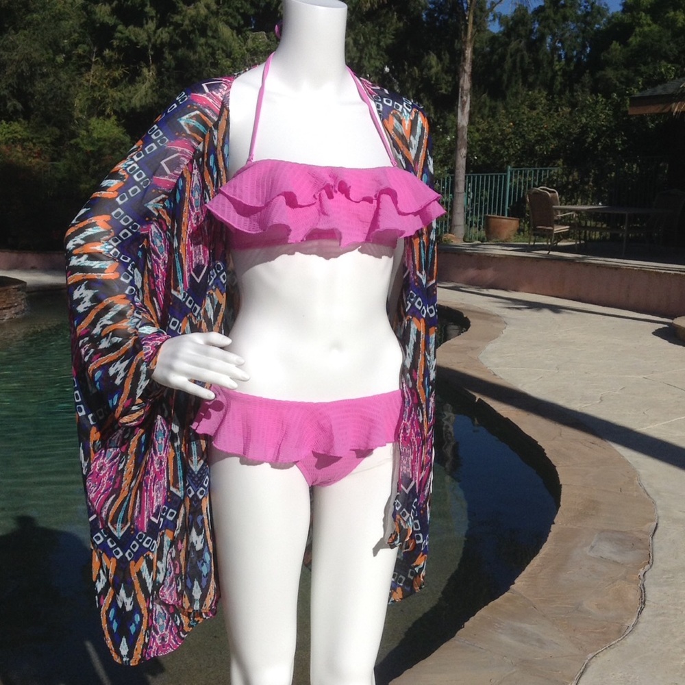 Flirty Lavender Bandeau Bikini Top - Picture 8 of 8