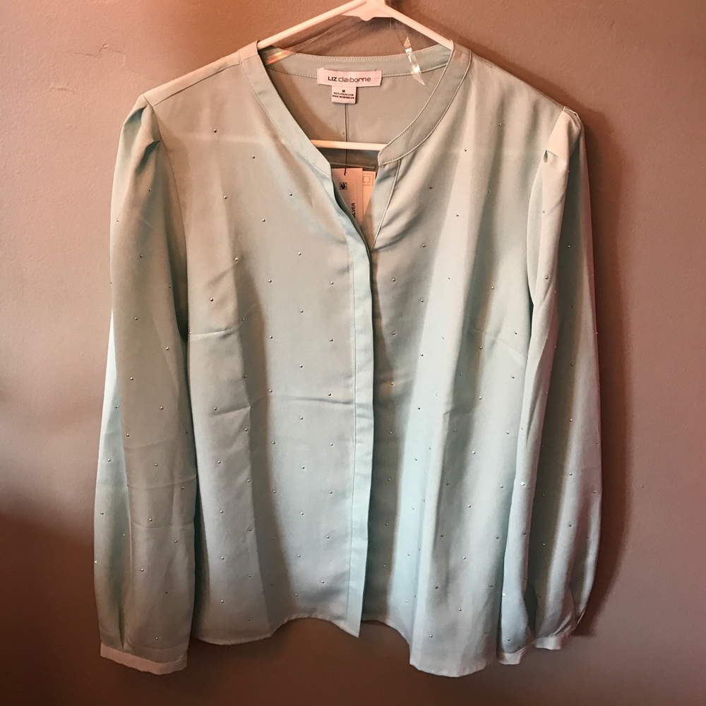 Embellished Liz Claiborne Blouse