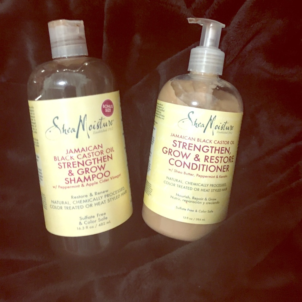 Shea Moisture JBC Shampoo & Conditioner 👑