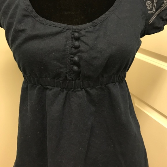 SOLD!  Mango Casuals Linen Top - Picture 3 of 6