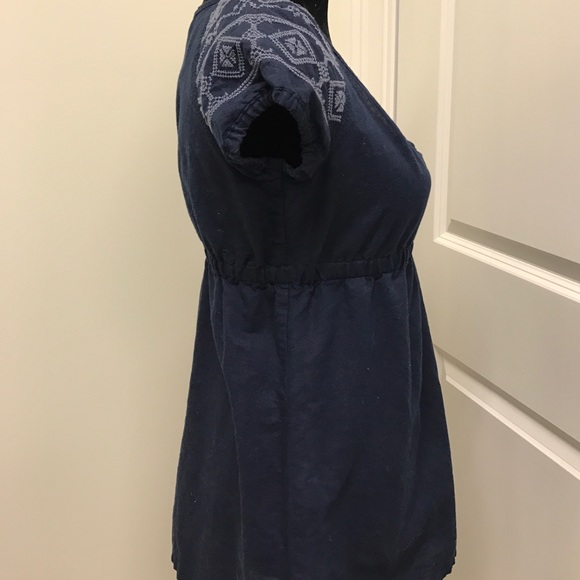 SOLD!  Mango Casuals Linen Top - Picture 4 of 6