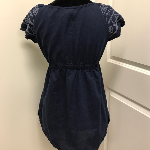 SOLD!  Mango Casuals Linen Top - Picture 5 of 6