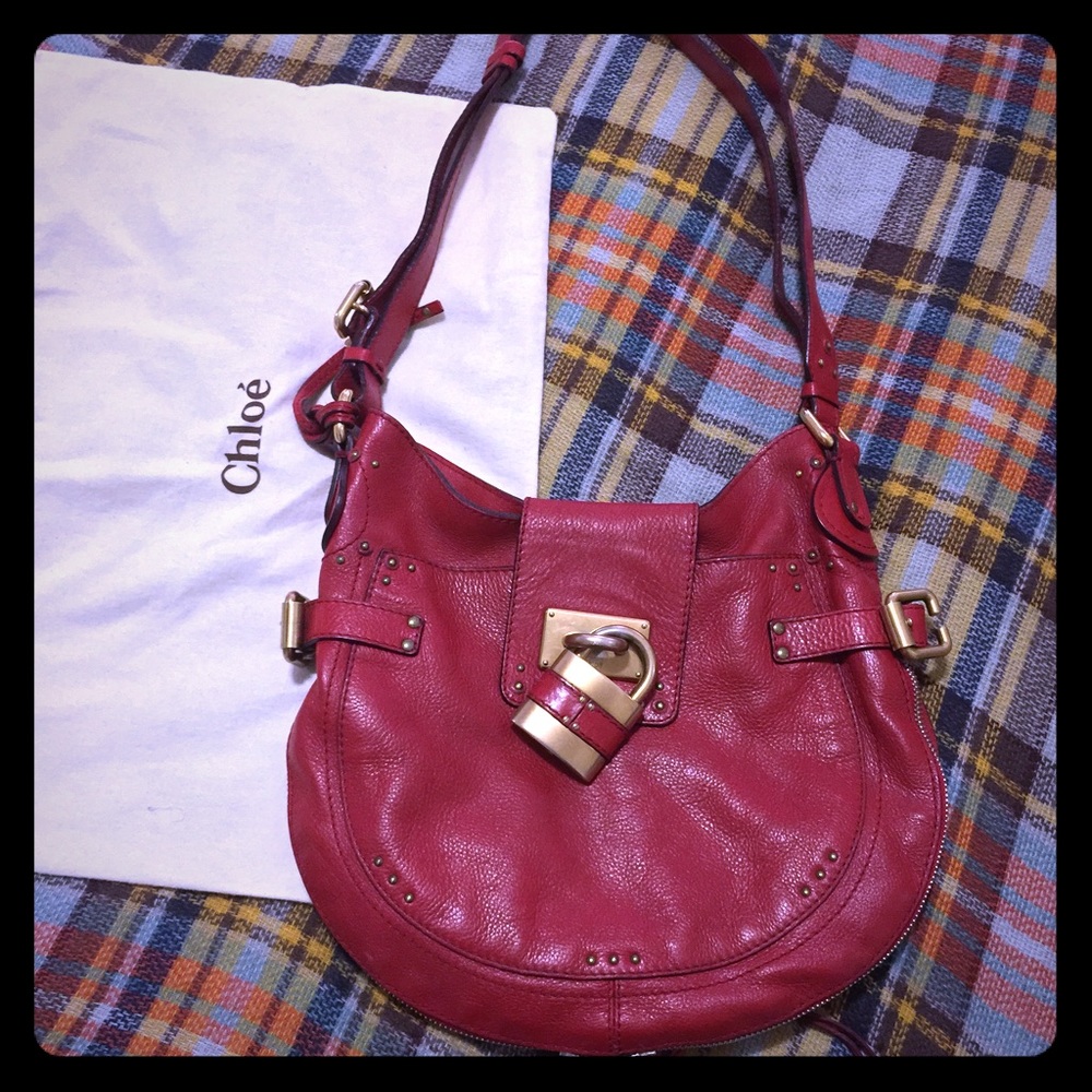 Expandable Chloé paddington messenger