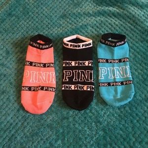 3 Pair of Pink Socks
