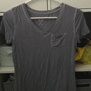 Soft V neck tee shirt