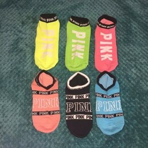 6 Pairs of Pink Socks