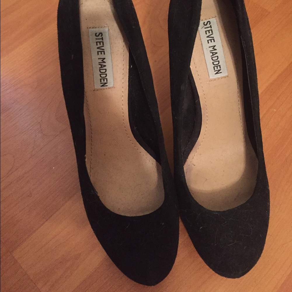 Steve Madden black heels
