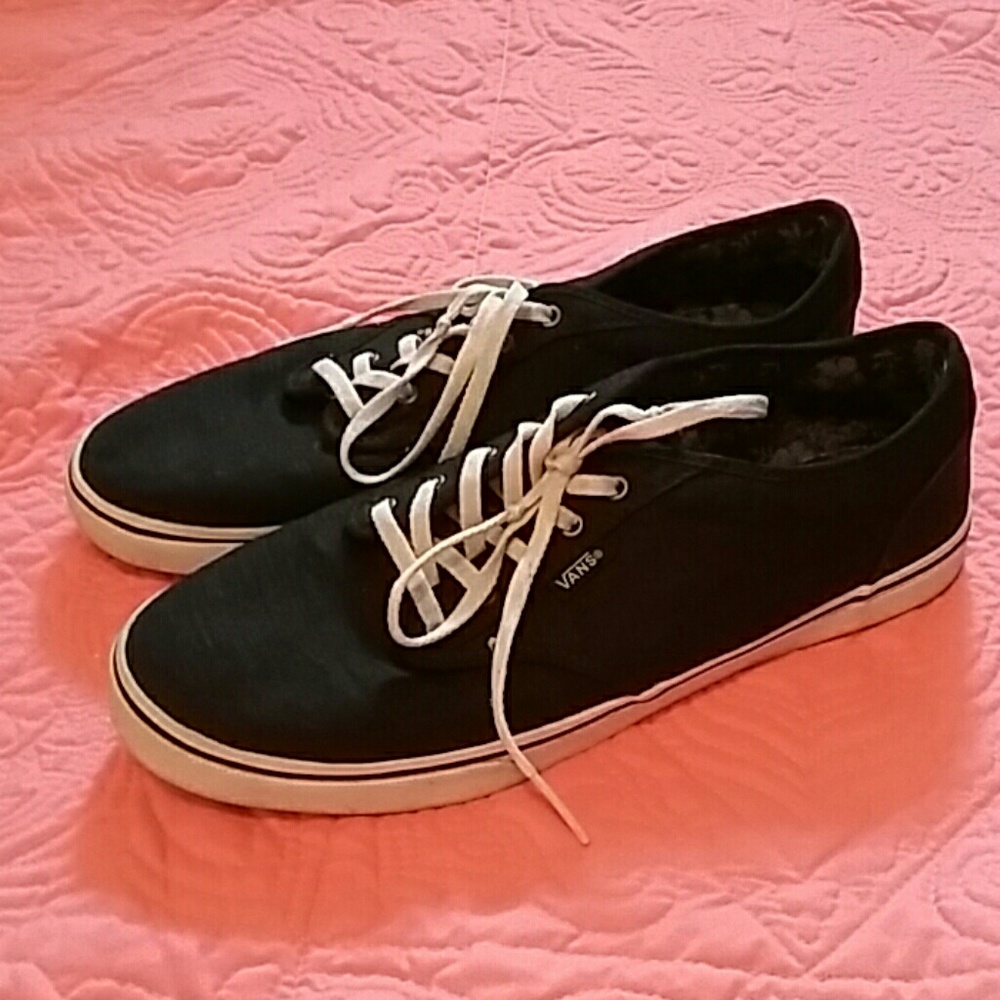 Black Marl Vans