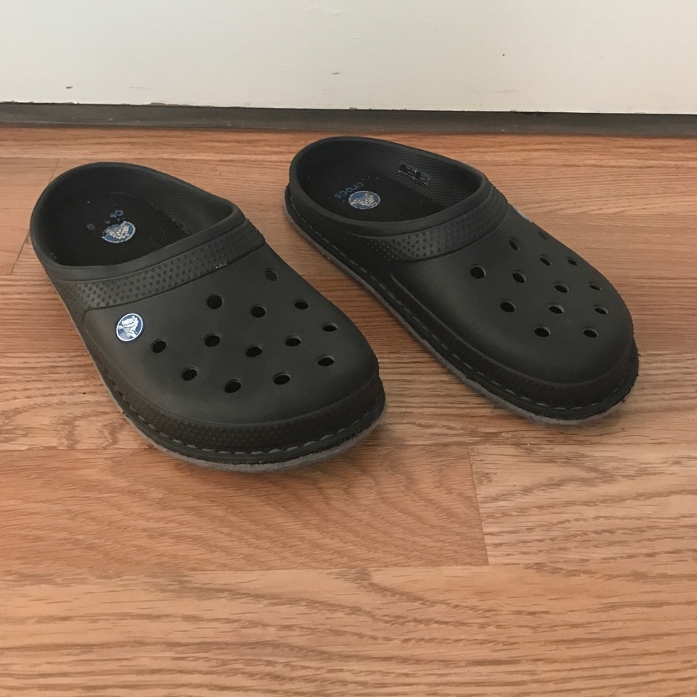 Cloth Bottom Crocs