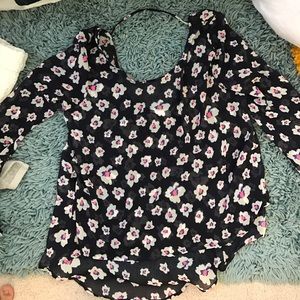 Lush flower blouse