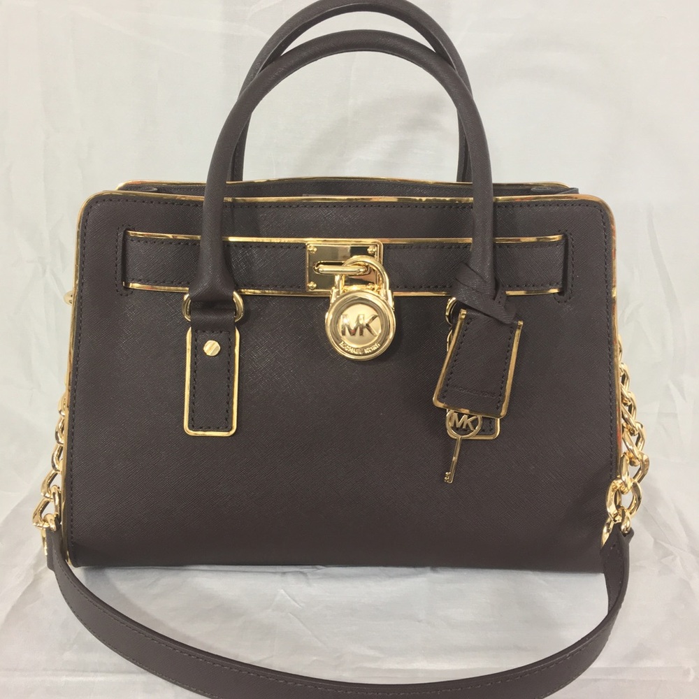 NWT Michael KORS Hamilton Satchel