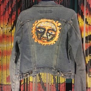 Custom Denim Jacket Sublime