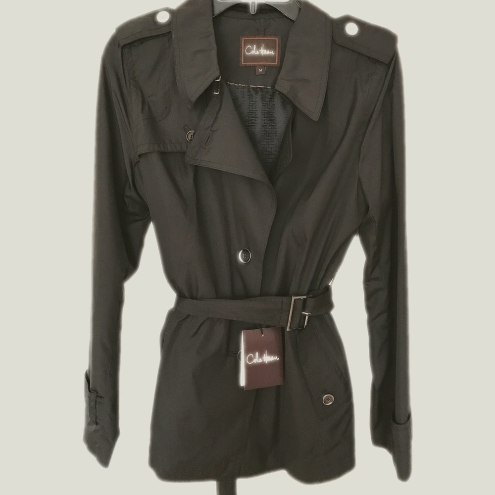 NWT 💕🎀Cole Haan Short Trench Jacket