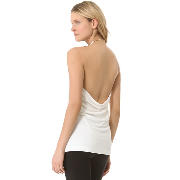 NWOT! T by Alexander Wang Pique Halter Top - Picture 1 of 8
