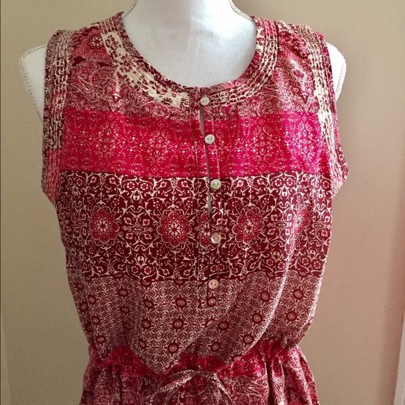 LAST CHANCE..ONE LEFT!! Lucky Brand Boho Dress 🌈 - Picture 2 of 4