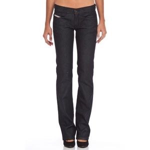 Diesel Straight Leg Slight Bootcut Jeans 27x32