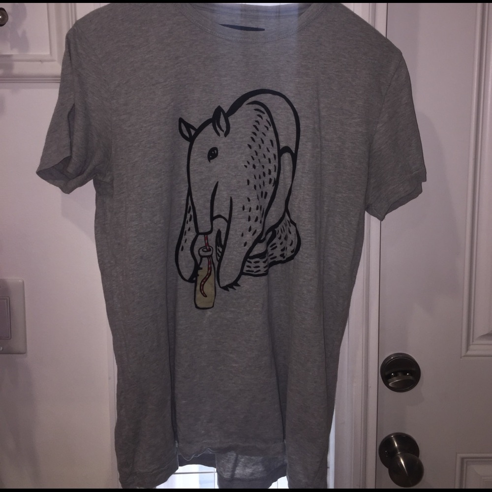 Gray Men's T-Shirt -M- French Connection