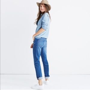 NWT Madewell Slim Boyfriend Jean Size 28