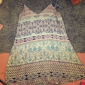 Tribal print sun dress