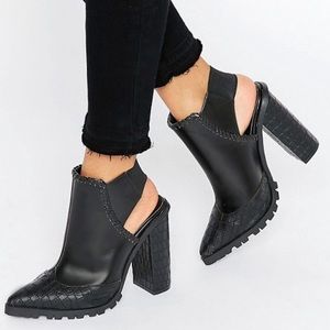 ASOS Pointed Ankle Boots - NEVER WORN