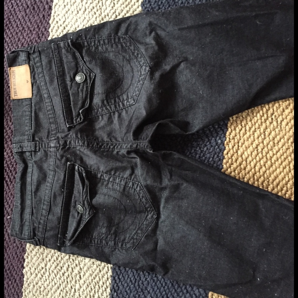 True Religion black pants