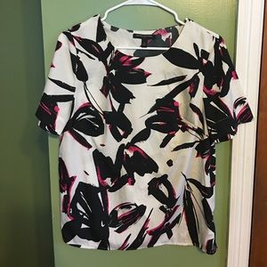 Banana Republic Top black and pink
