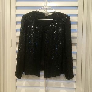 Black sequin jacket