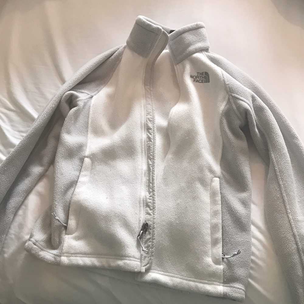 White north face Denali women's jacket