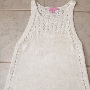 Lily Pulitzer Sweater Tank SZ M