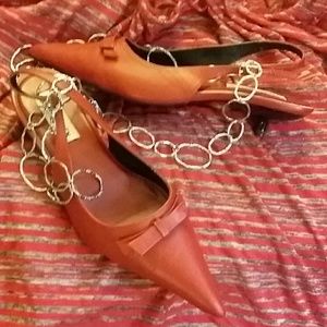 Steve Madden Red Leather Kitten