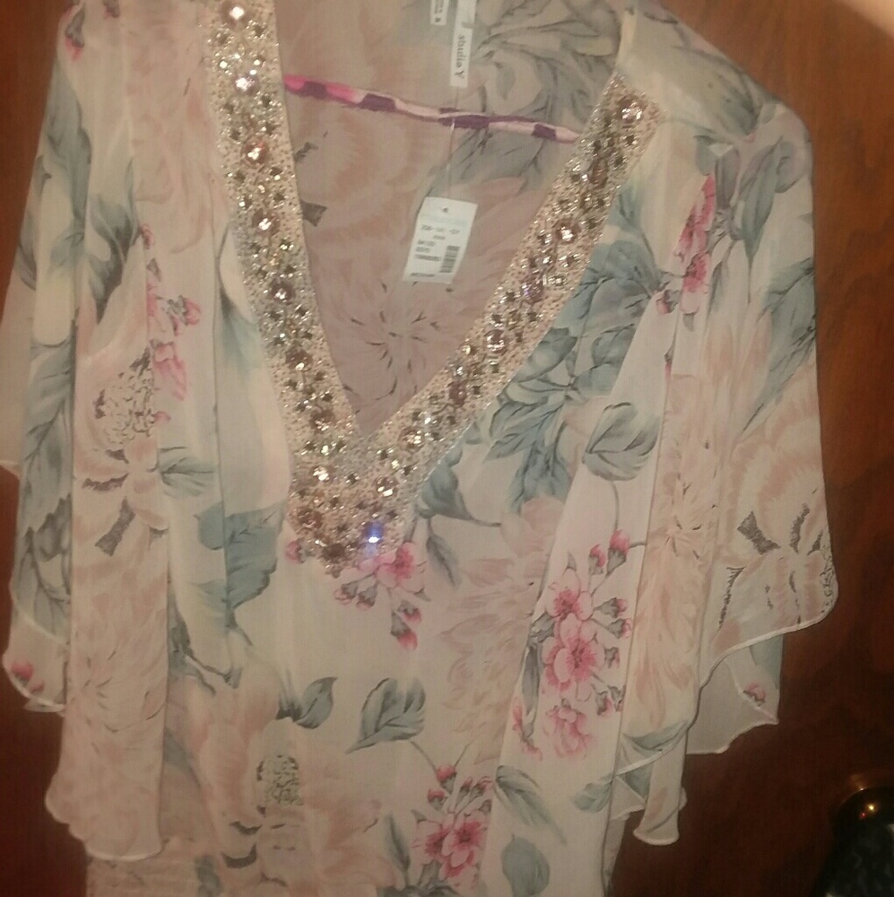 Maurices classy  and jeweled shirt