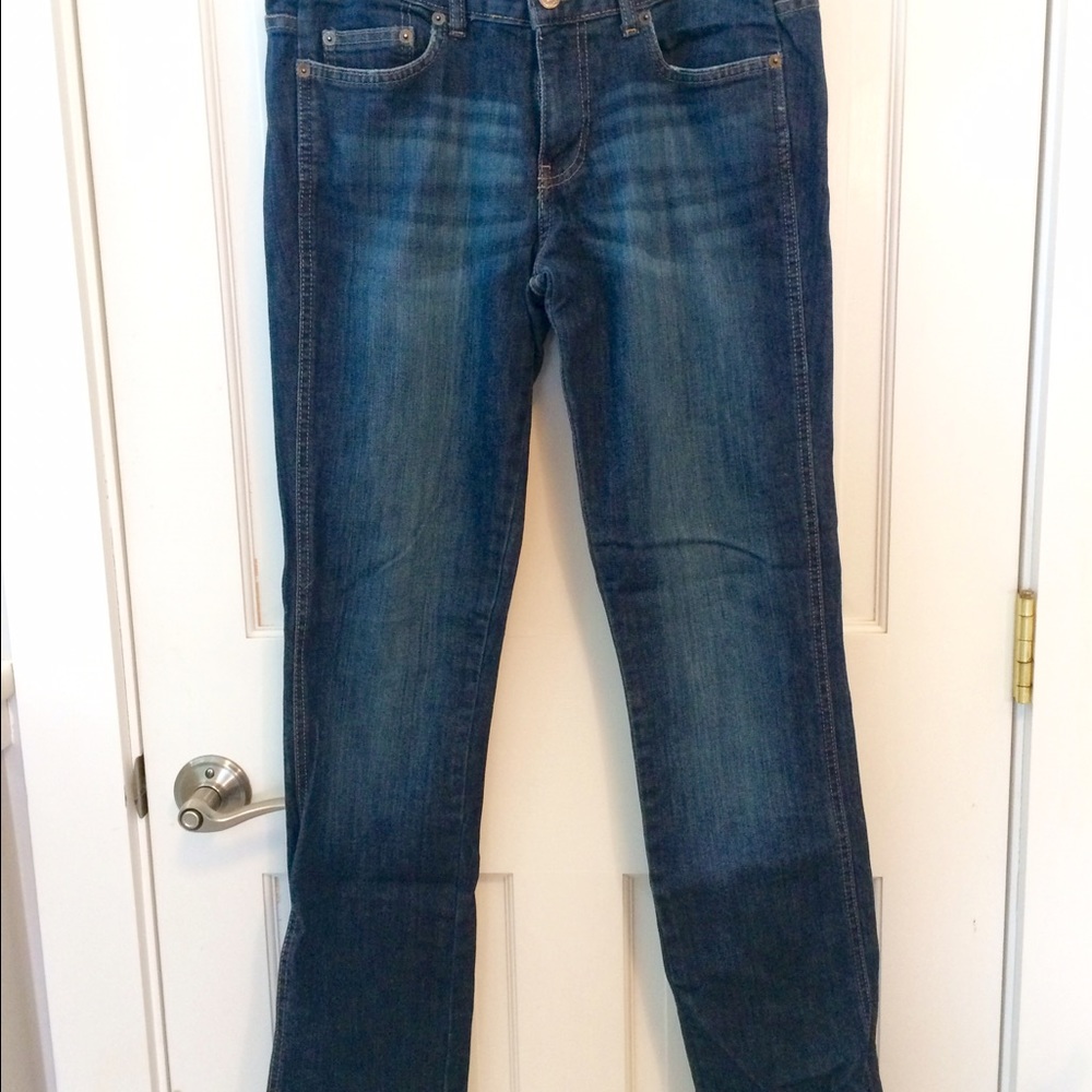 Calvin Klein dark straight leg Jean