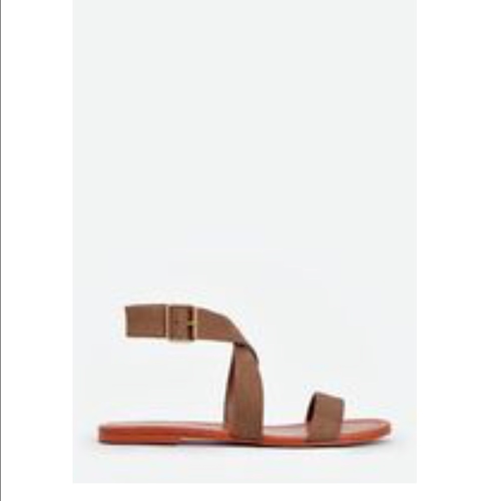 NEW! Never worn Olive sandals