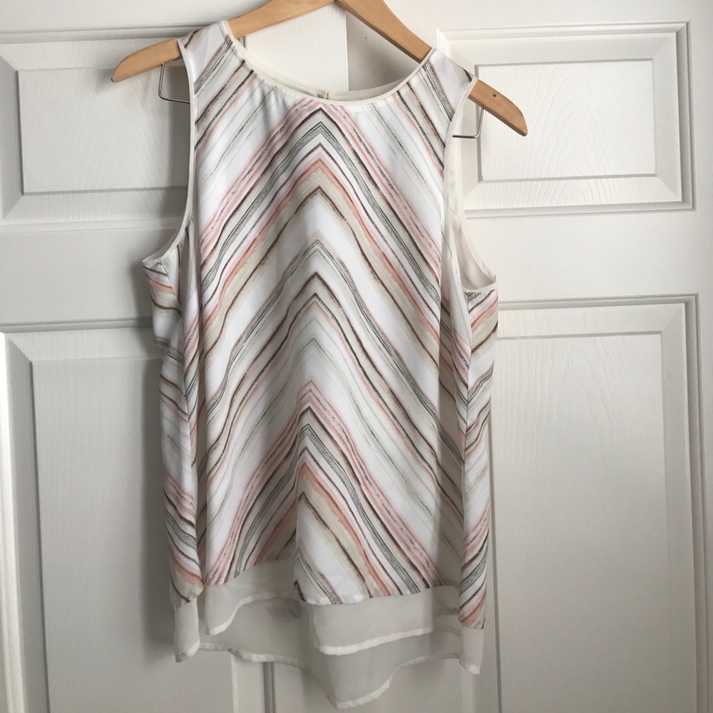 H&M Polyester Striped Blouse