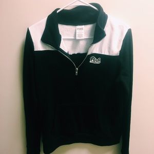 Victoria secret collared sweatshirt