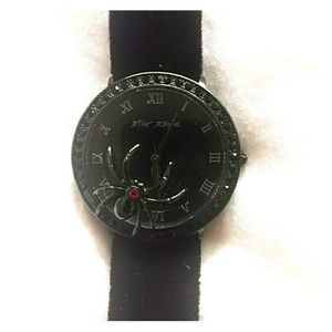 Betsey Johnson vintage spider watch