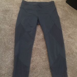 Athlete crops with mesh