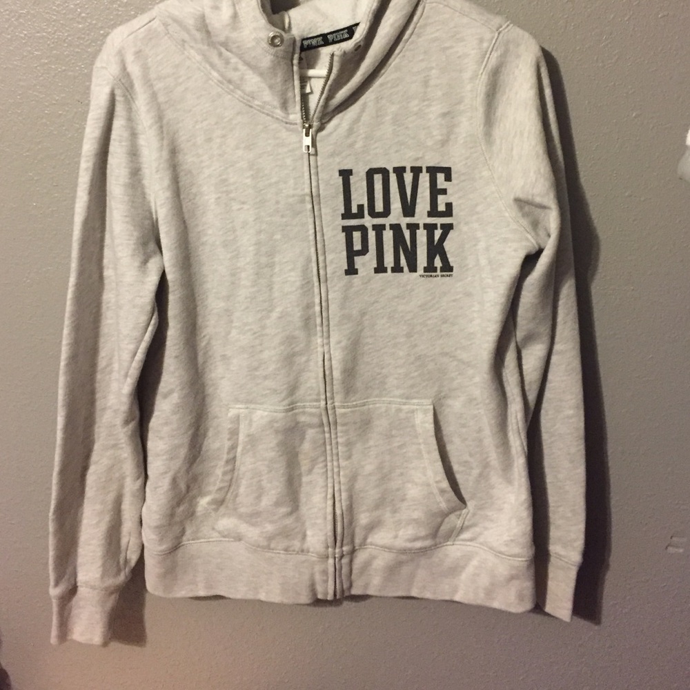 PINK zip up jacket!