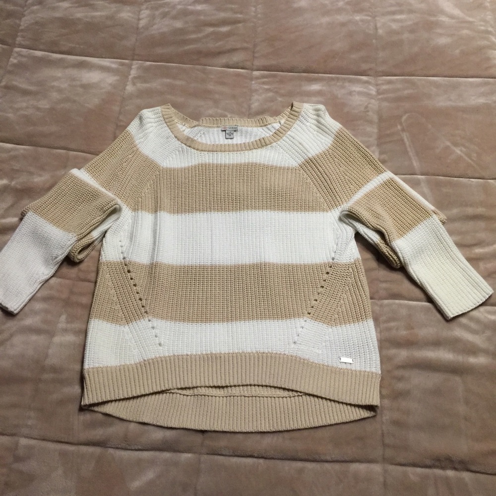 Guess two tone sweater