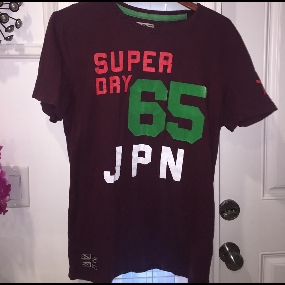 Burgundy Men's T-Shirt -XL