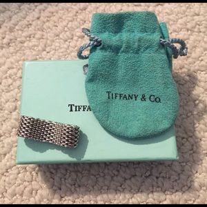 Authentic Tiffany & Co Mesh Ring