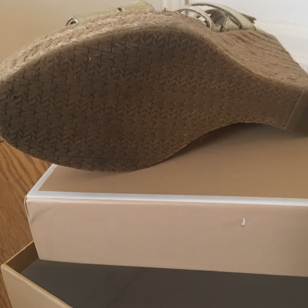 Michael by Michael Kors Gold Palm Beach Espadrille - Picture 3 of 3