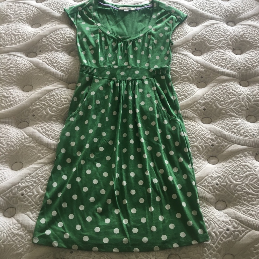 Boden dot dress