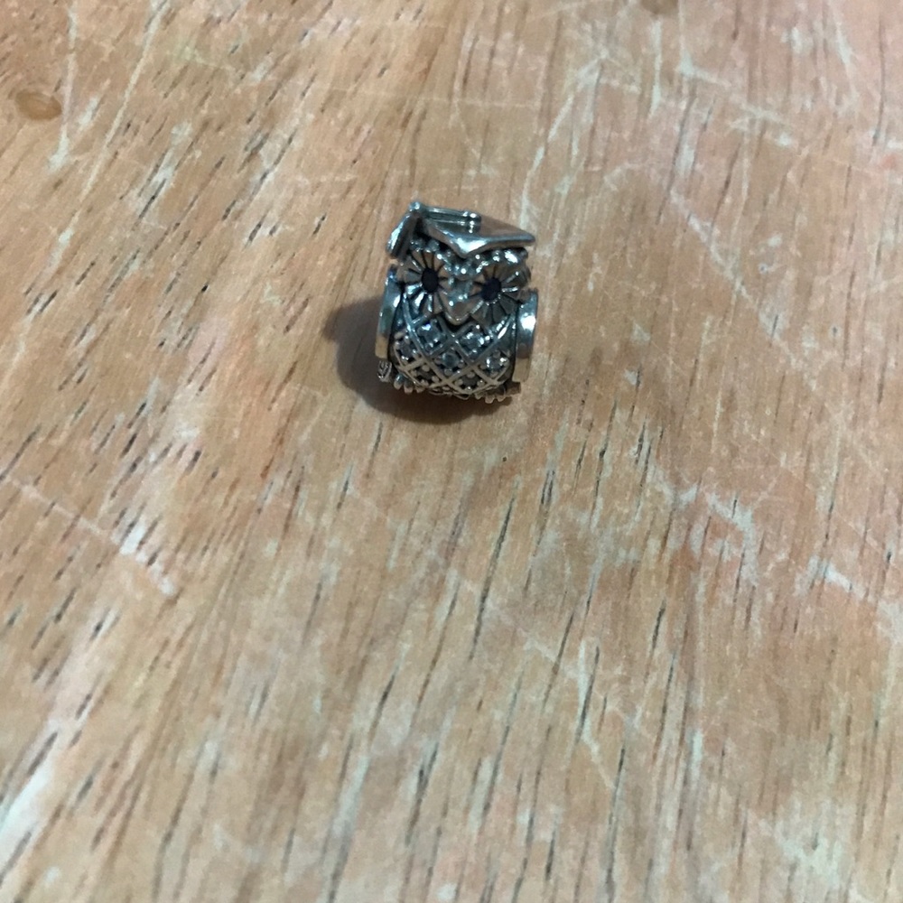 OWL With Graduation Cap Pandora Charm