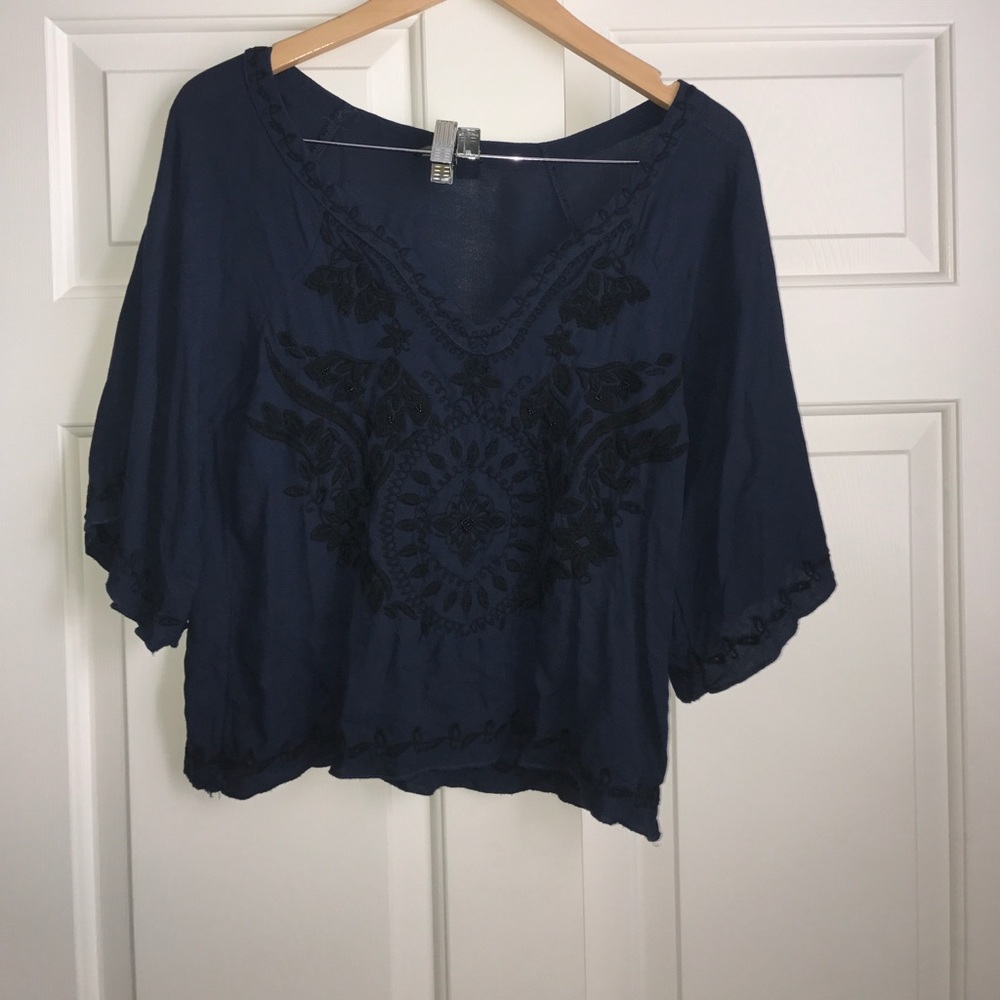 American Eagle Embellished Blouse