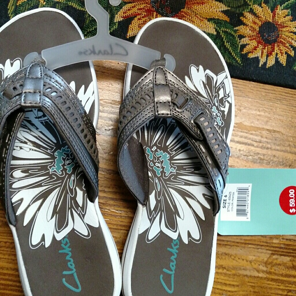 Brand new with tags Clark Sandals size 6