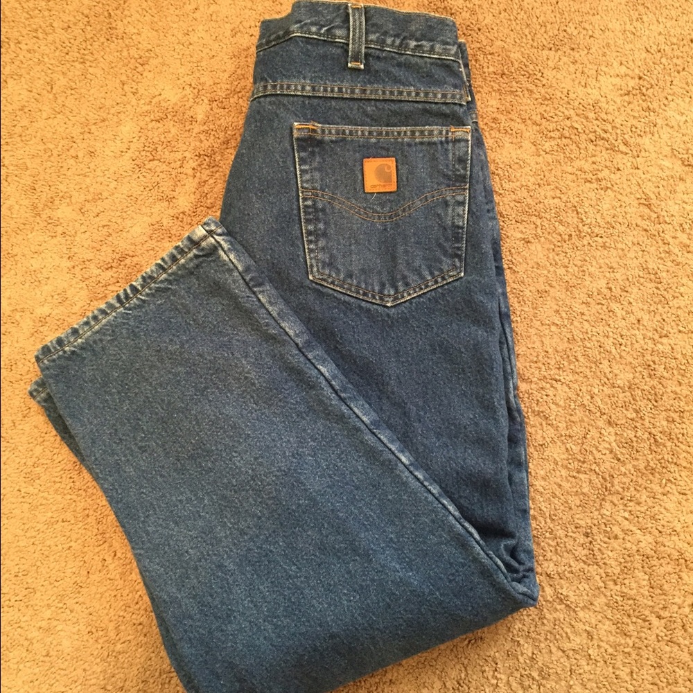 Carhartt Flannel-Lined Jeans