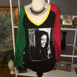 Bob Marley Long Sleeve Shirt